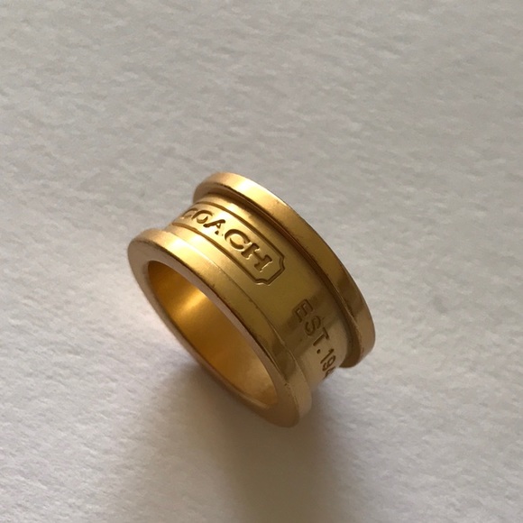 💍💍💍 COACH Ring💍💍💍 - Picture 1 of 14